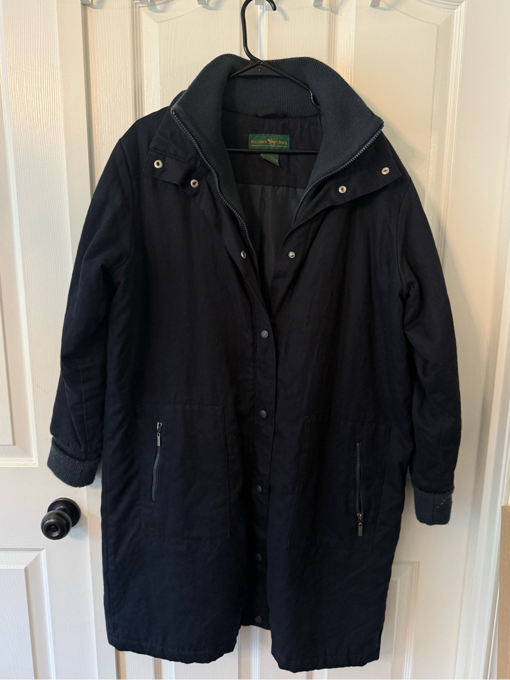 Hunter’s Run M Navy Barn Jacket Field Coat Equestrian Grandpacore Heritage
